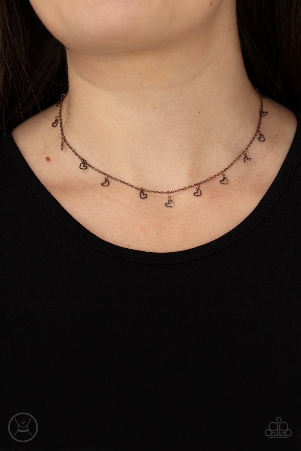 Charismatically Cupid - Copper Choker