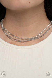 Glitzy Gusto - White Choker