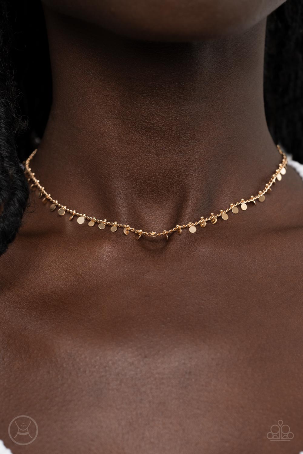 Spotlight Spunk - Gold Choker