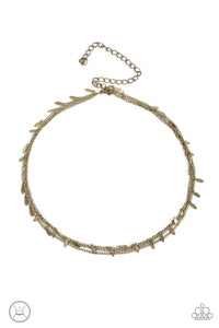 Monochromatic Magic - Brass choker