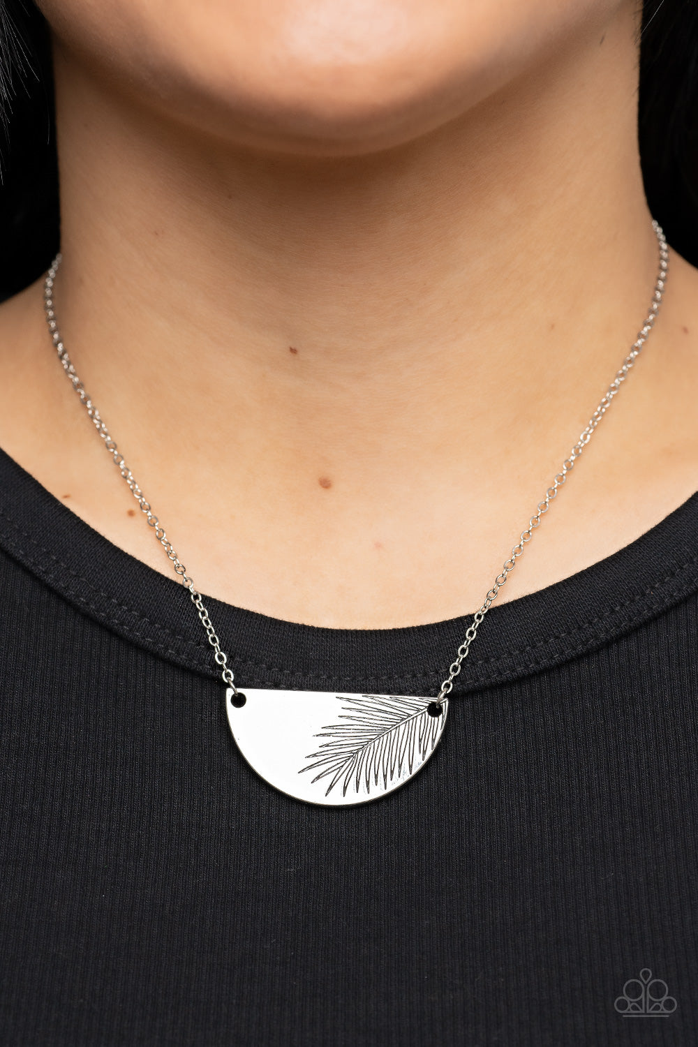 Cool, PALM, and Collected - Silver Choker