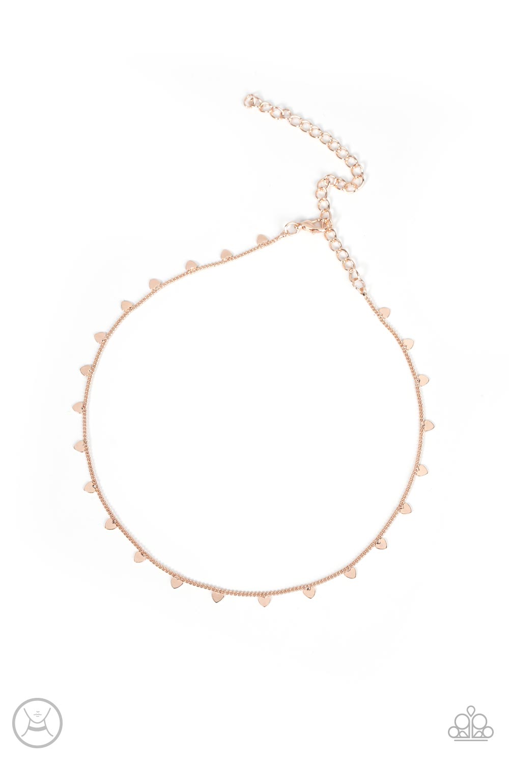 Cupids Cutest Valentine - Rose Gold Choker