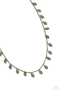 LEAF a Light On - Brass Choker