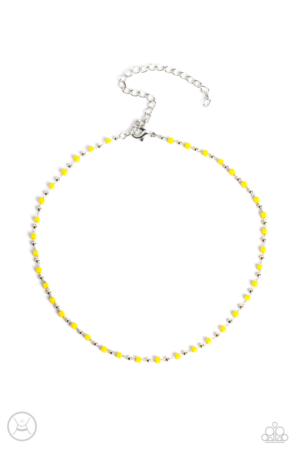 Neon Lights - Yellow Choker