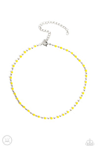 Neon Lights - Yellow Choker