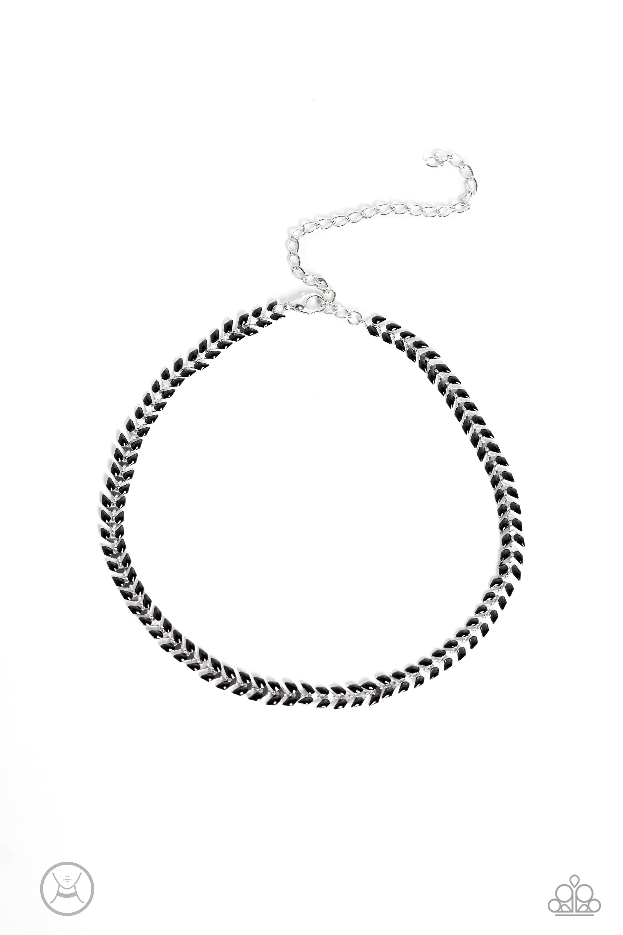 Grecian Grace - Black Choker