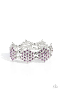 Scintillating Snowflakes - Purple