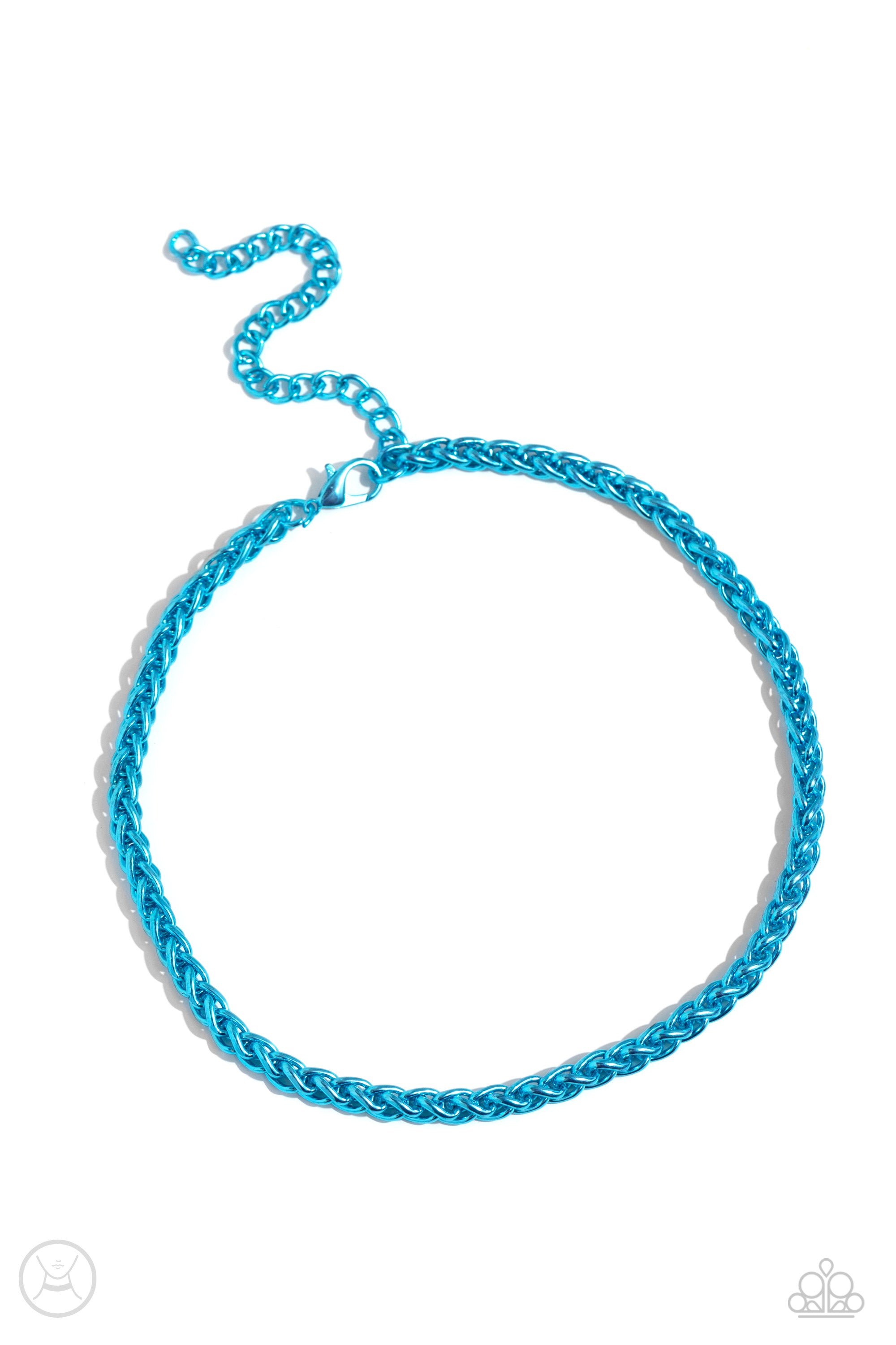 Braided Battalion - Blue Choker