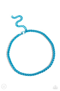 Braided Battalion - Blue Choker