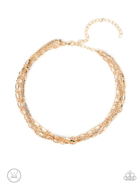 Glitter and Gossip - Gold Choker