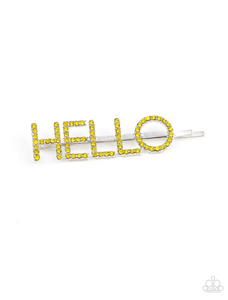 Hello There - Yellow Hair Accessory