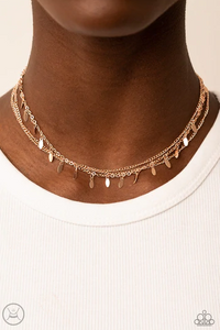 Monochromatic Magic - Rose Gold Choker